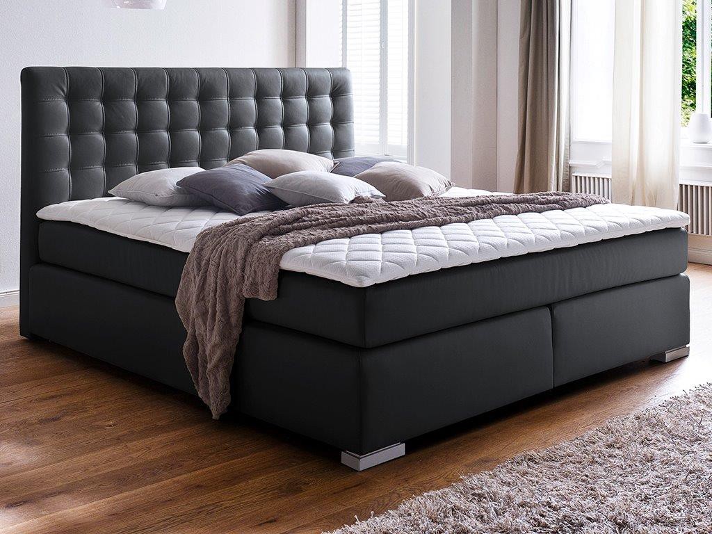 Isa Boxspring schwarz 6001 14