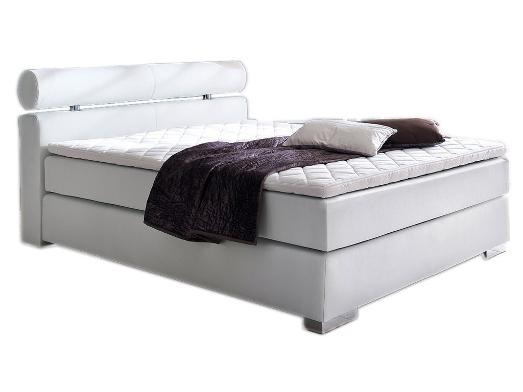 Anello Boxspring PU weiss 7627 14 frei